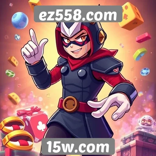 Variedade de jogos disponíveis no site ez558.com